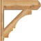 Ekena Millwork Balboa Rough Sawn Craftsman Outlooker, Western Red Cedar, 8"W x 26"D x 26"H OUT08X26X26BOA04RWR - alternate 3